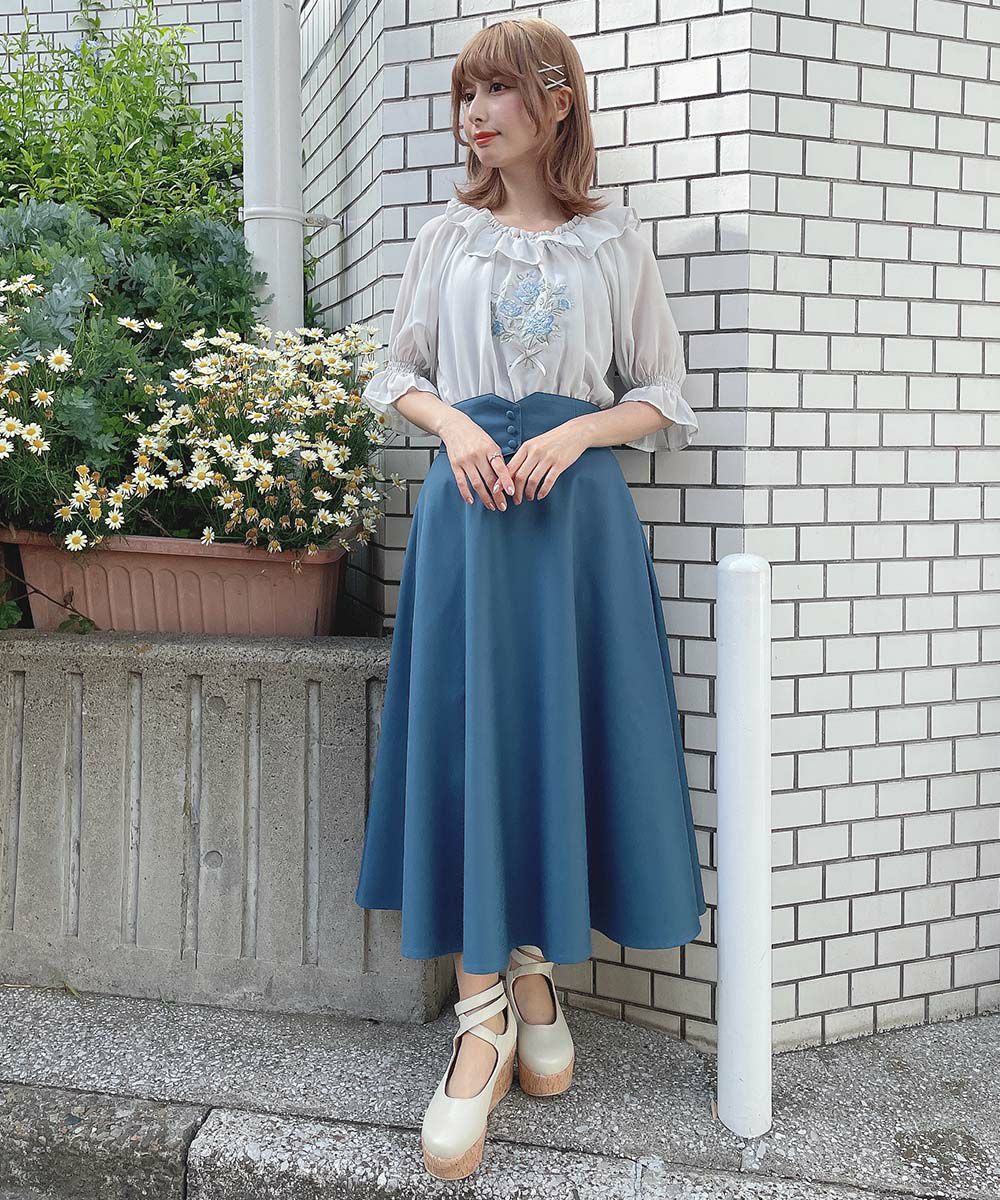 blue gray / 152cm