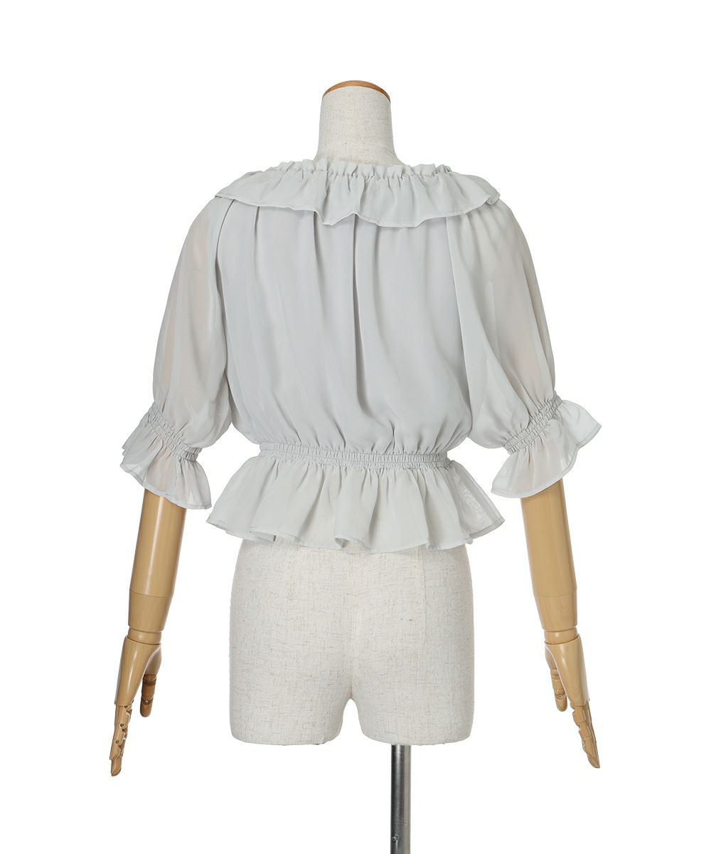 バック (blue gray)