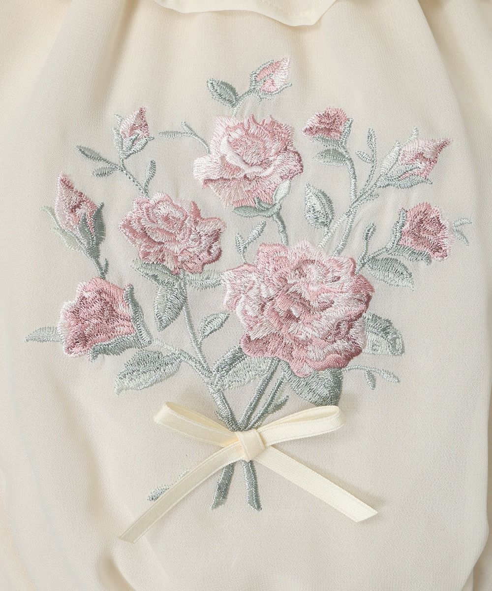 刺繍 (off white)