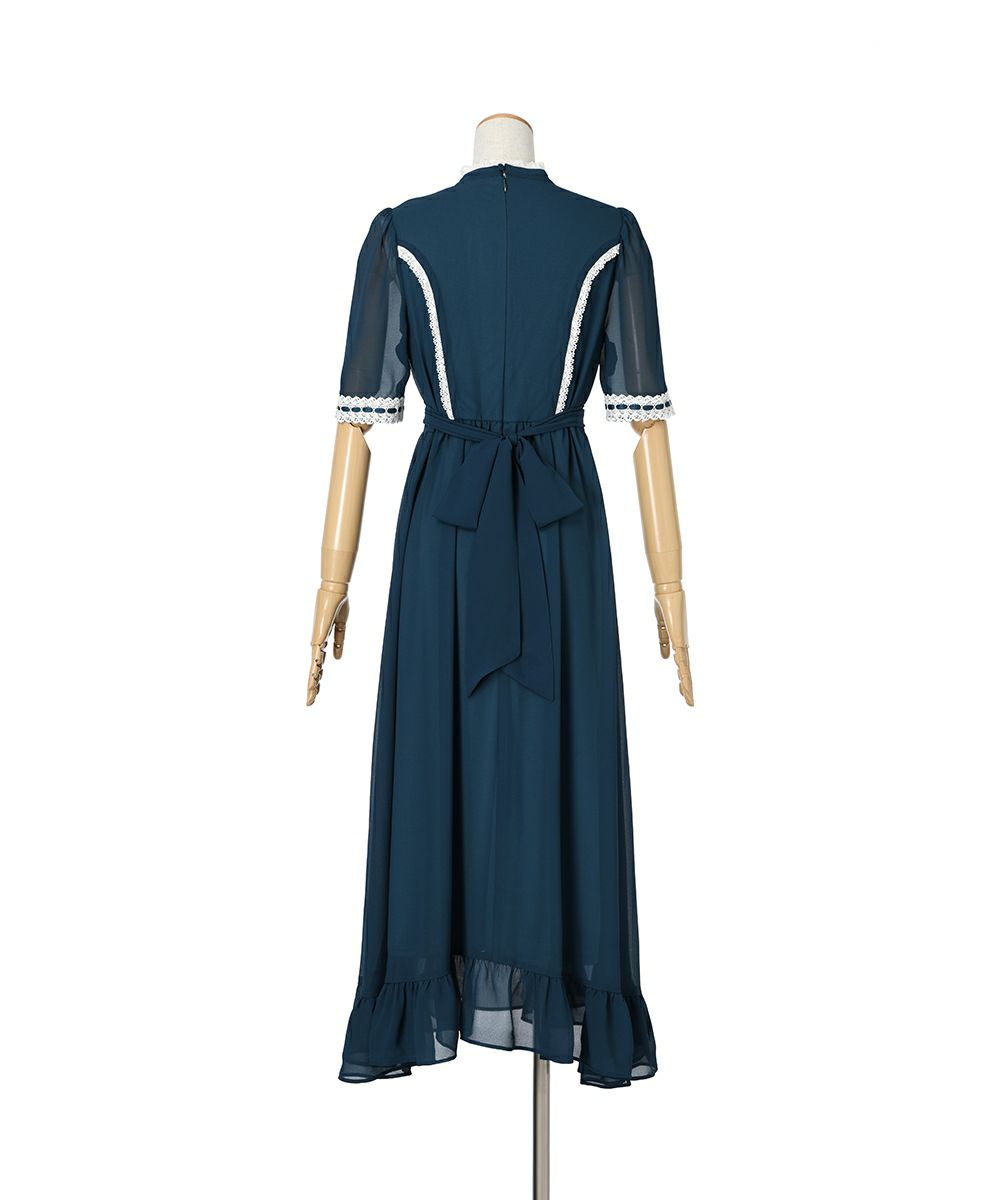 バック (blue green)