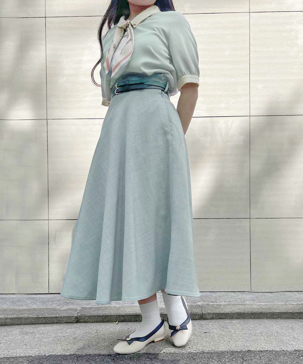 blue green / 154cm