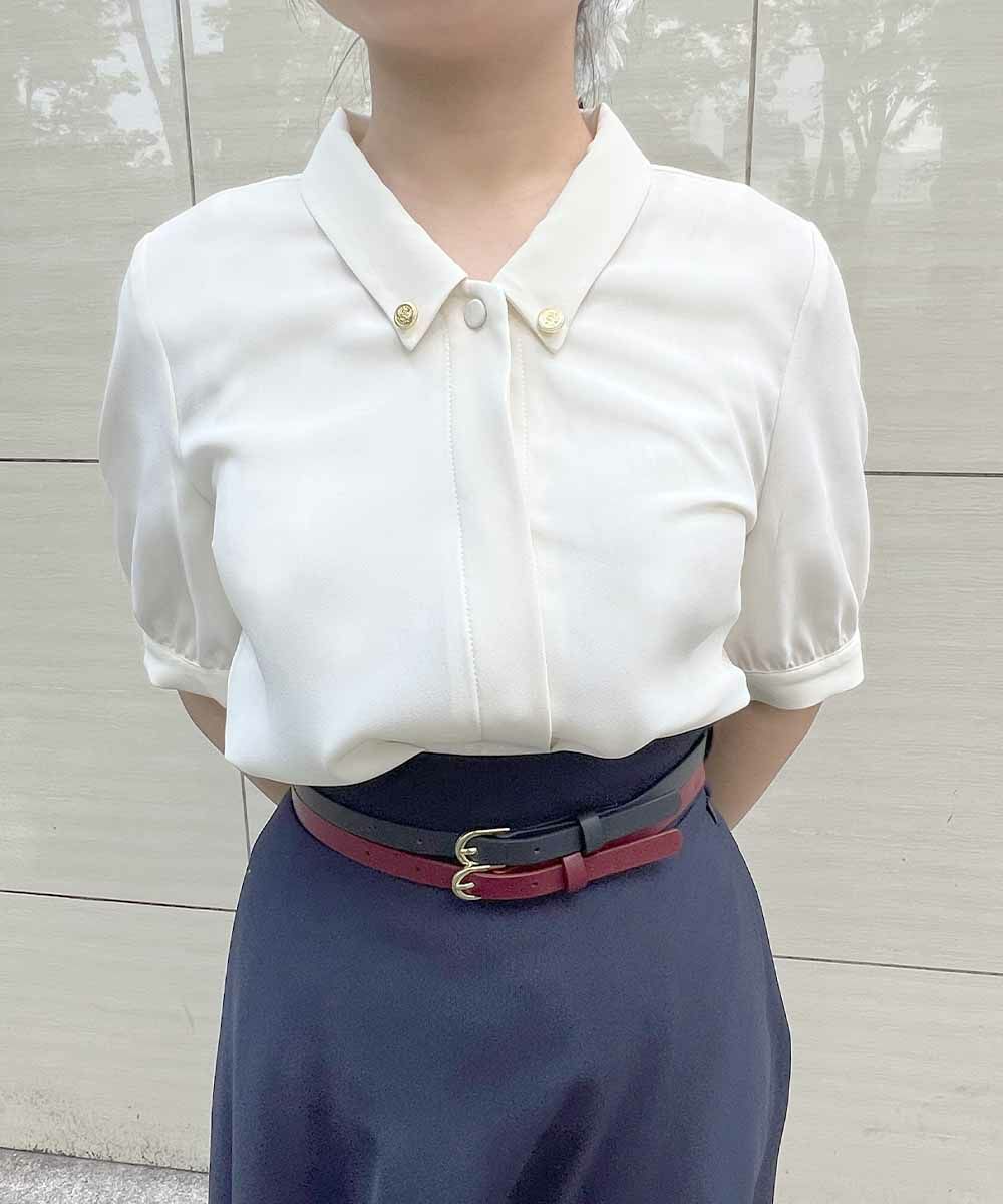 off white / 154cm /スカーフを外した状態