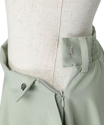 Side fastener (light green)