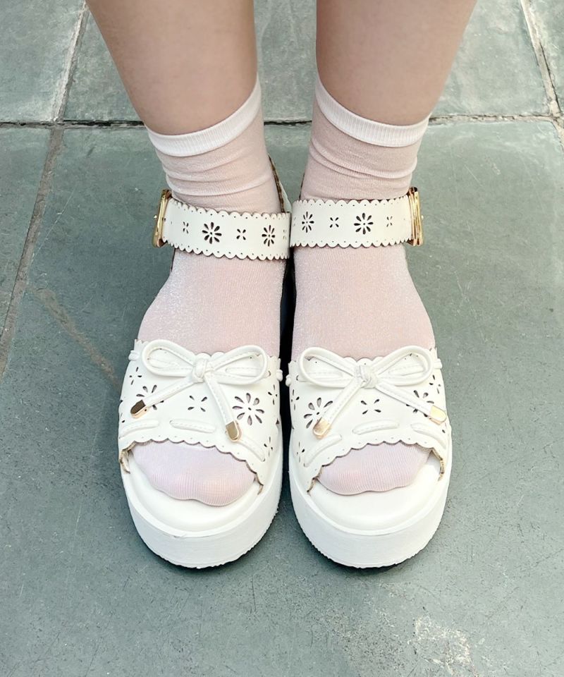★GANNI★ガニー フリル サテン素材 ギャザー サンダル 関送込 フリルが可愛い♪【Ganni】サテンギャザーサンダル