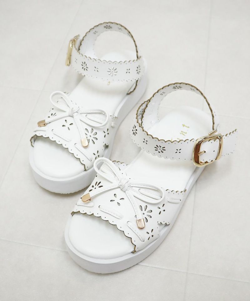 関税*送料込★STELLA MCCARTNEY★プールサンダル レース ウィメンズ サンダル | ヒール バックル | ステラ マッカートニー