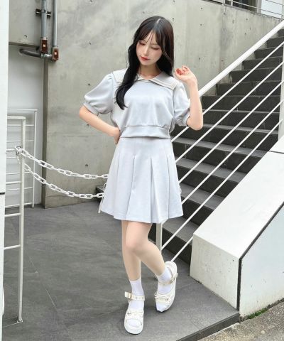light blue / 157cm