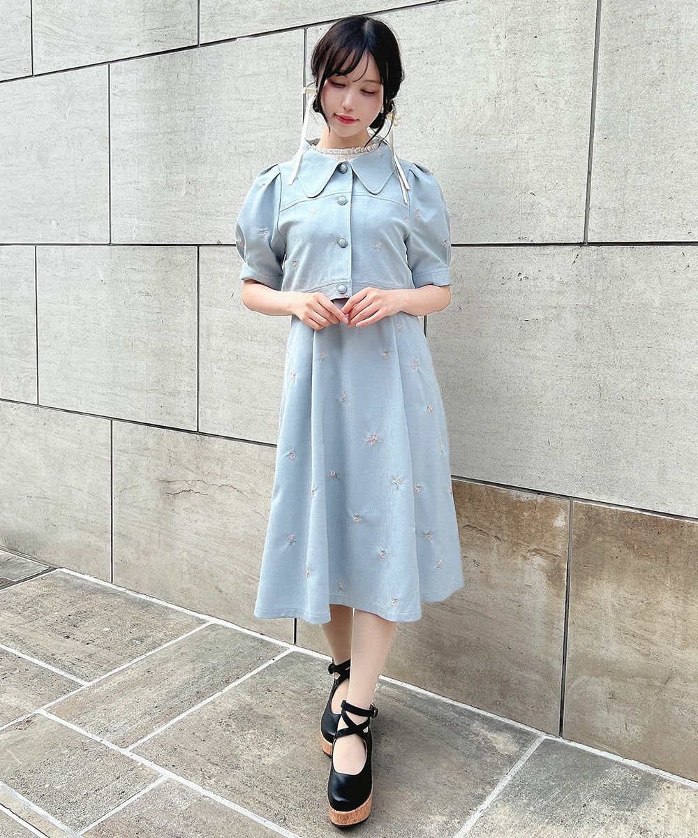 blue gray / 157cm