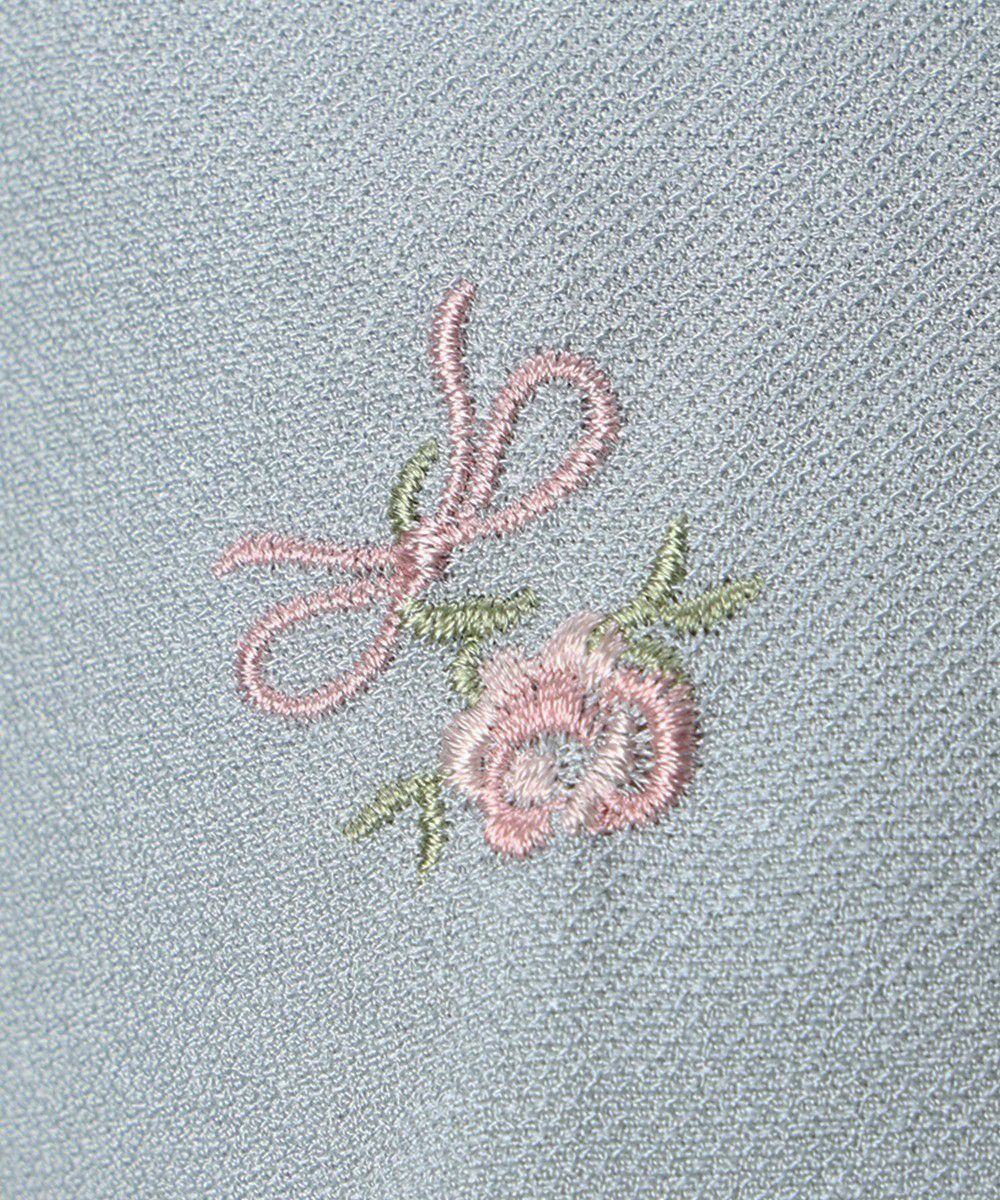 刺繍 (blue gray)