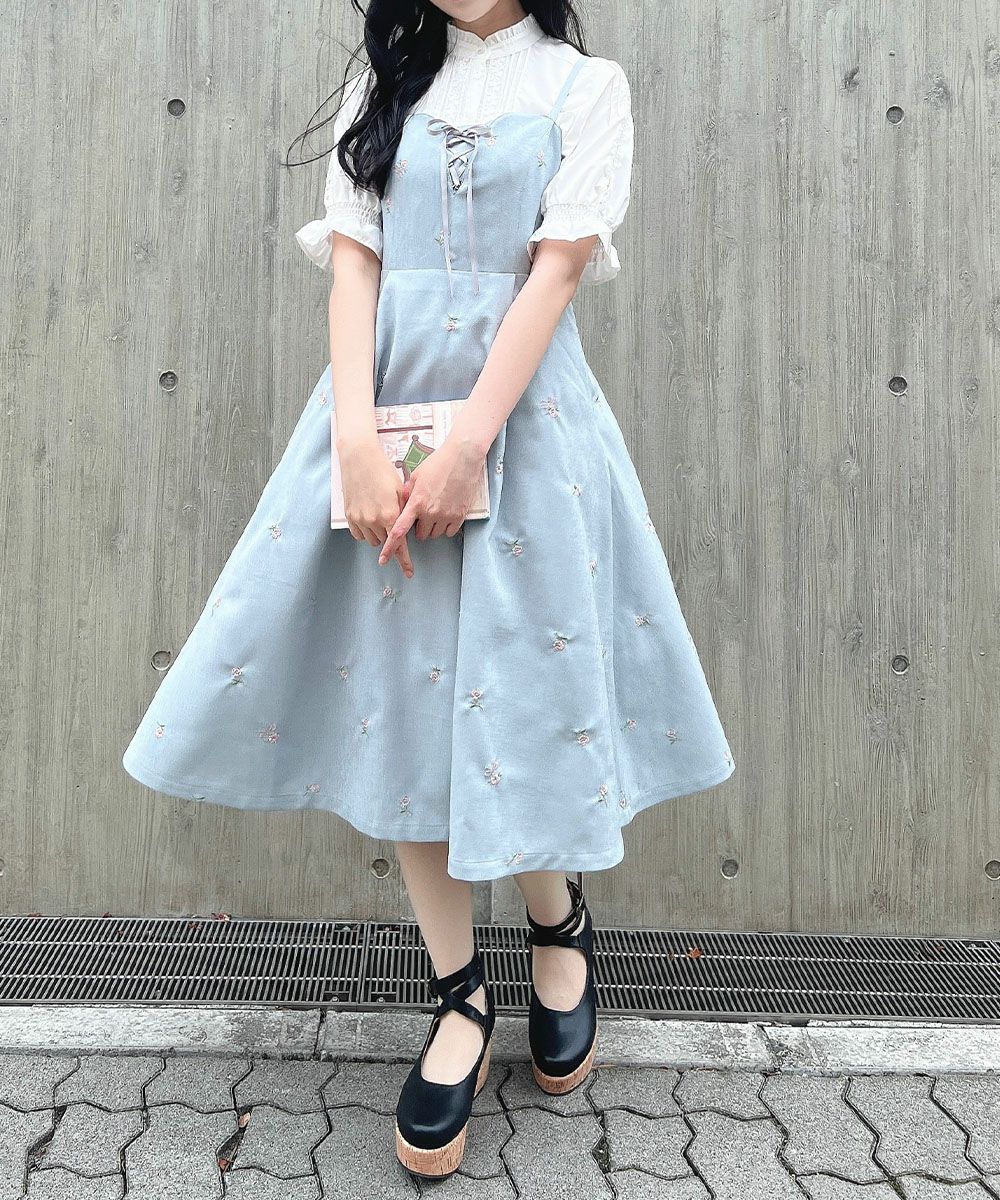 blue gray / 157cm