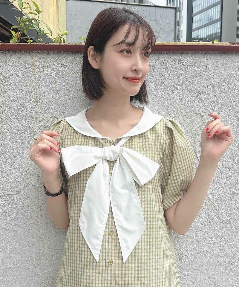 light green×white / 165cm