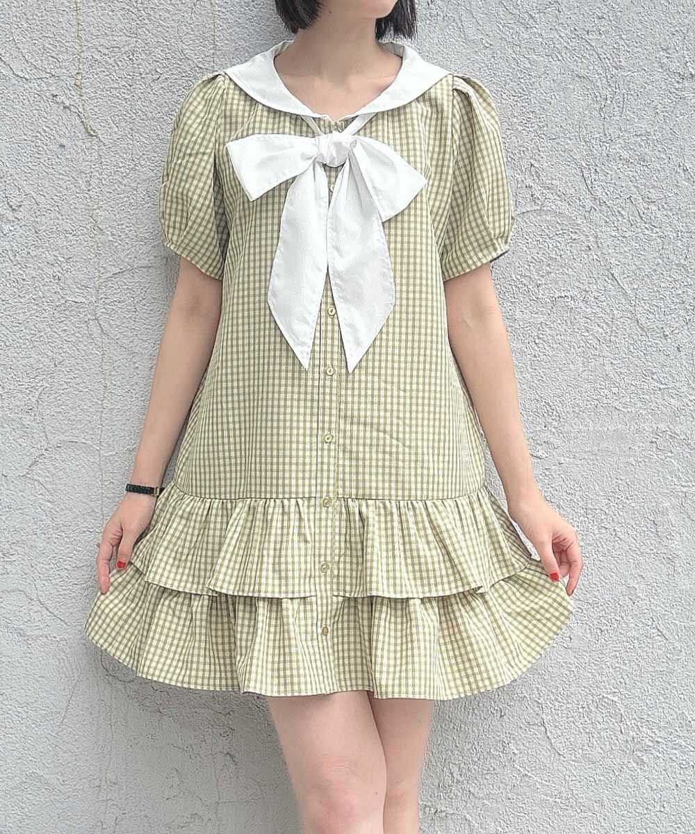 light green×white / 165cm