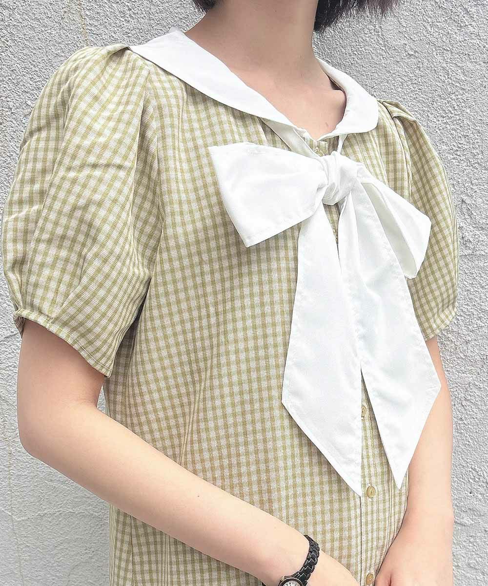 light green×white / 165cm
