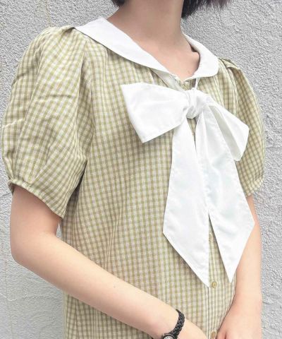 light green×white / 165cm