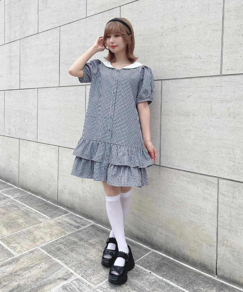 navy×white / 152cm