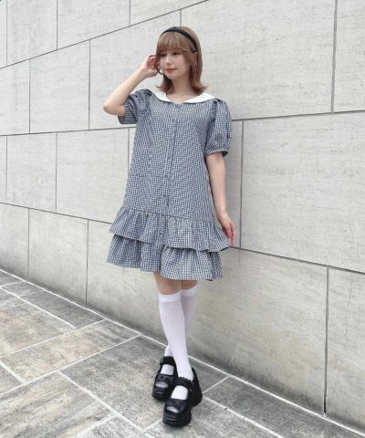 navy×white / 152cm