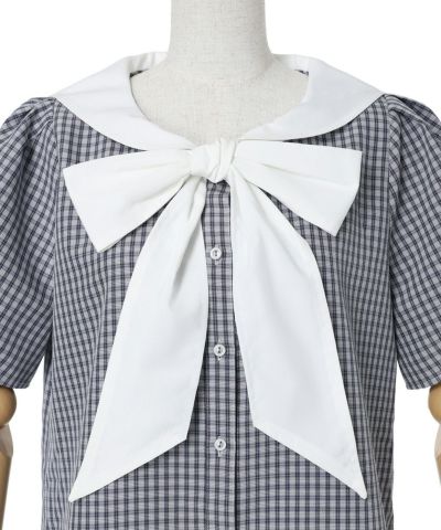 Ribbon up (navy x whirl)