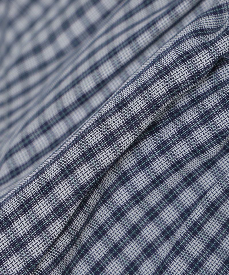 Fabric close-up (navy×whirte)
