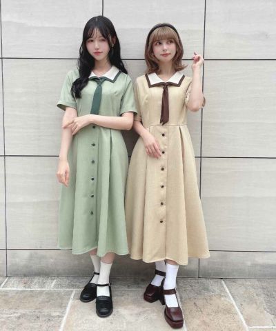 Left: light green /157cm, Right: light yellow /152cm