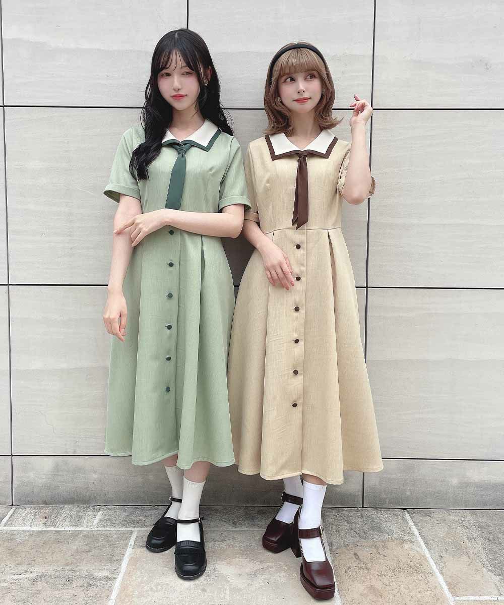 左：light green /157cm, 右：light yellow / 152cm