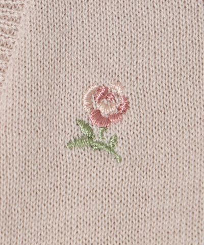 Embroidery (pink beige)