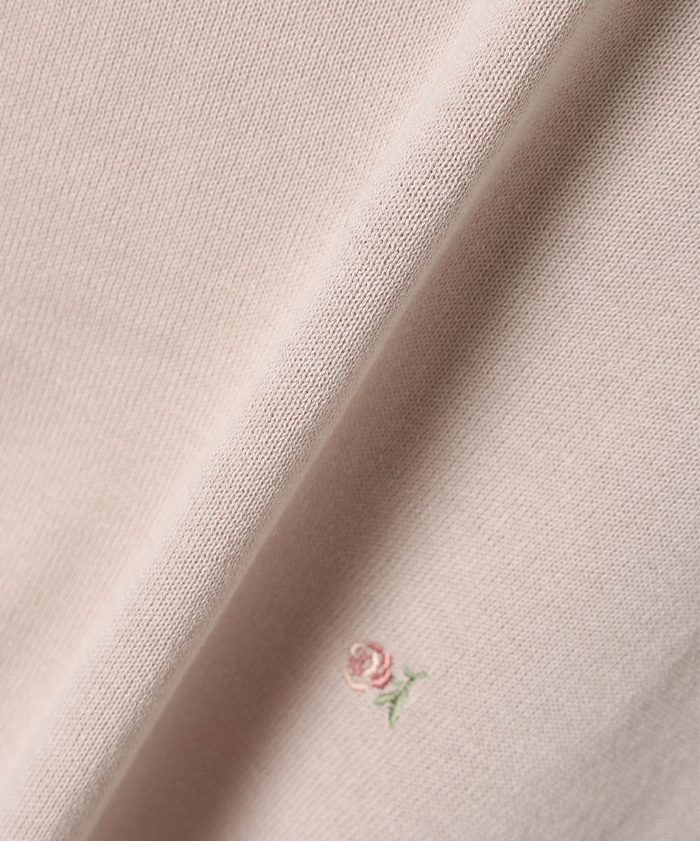 生地アップ (pink beige)