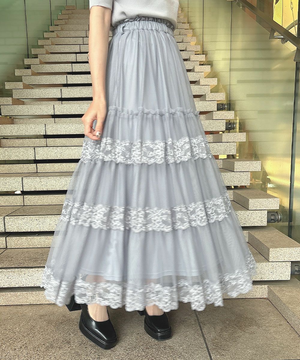 blue gray / 158cm