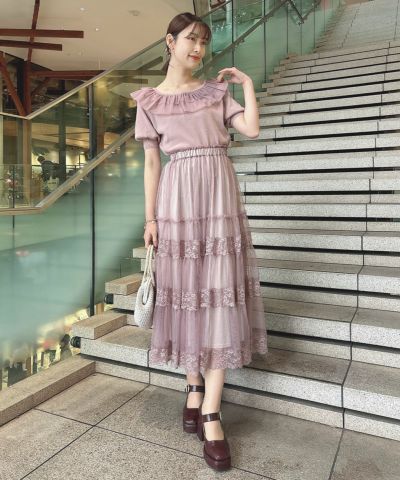 pink beige / 165cm