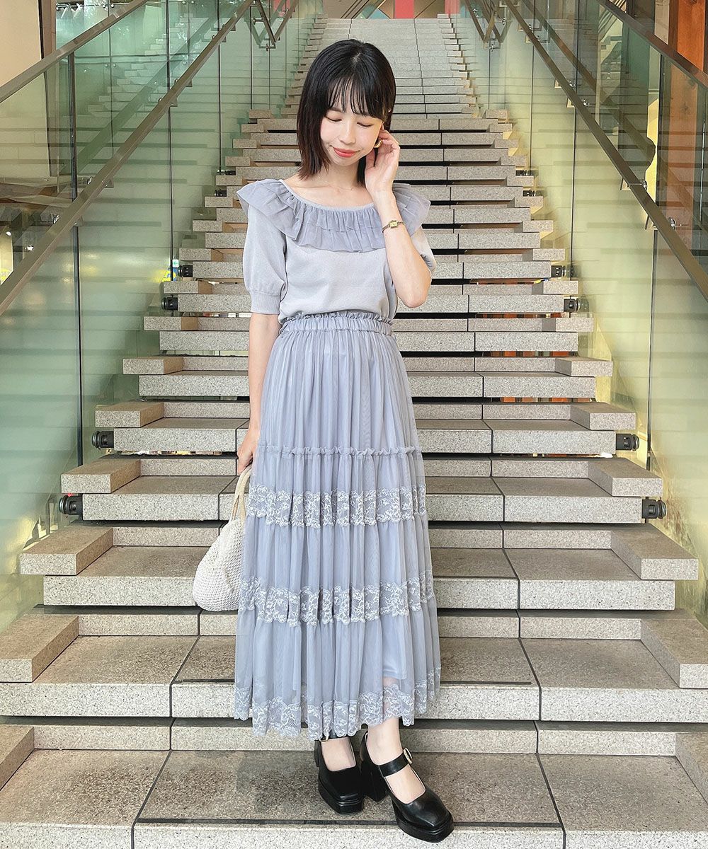 blue gray / 158cm