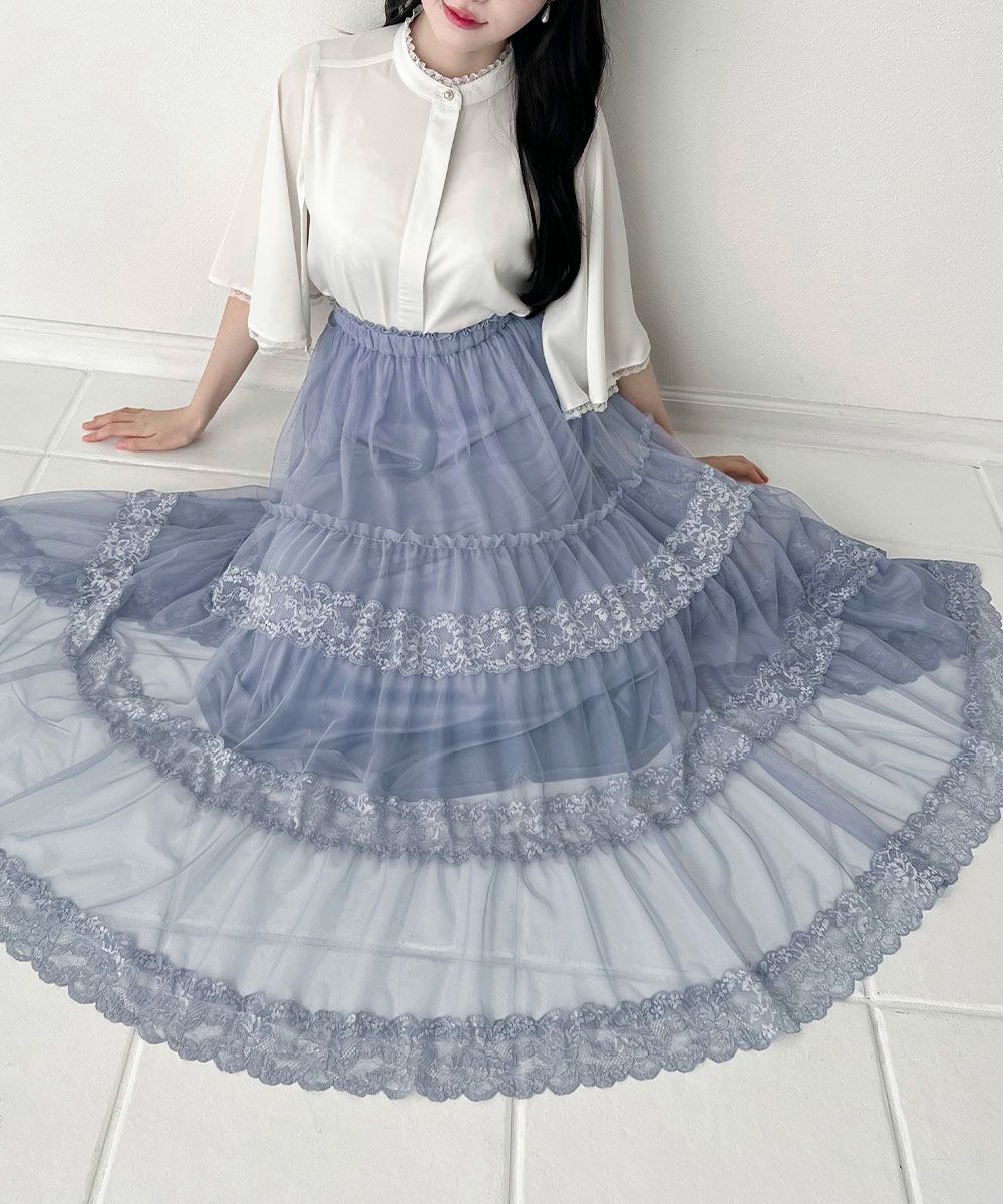blue gray / 157cm