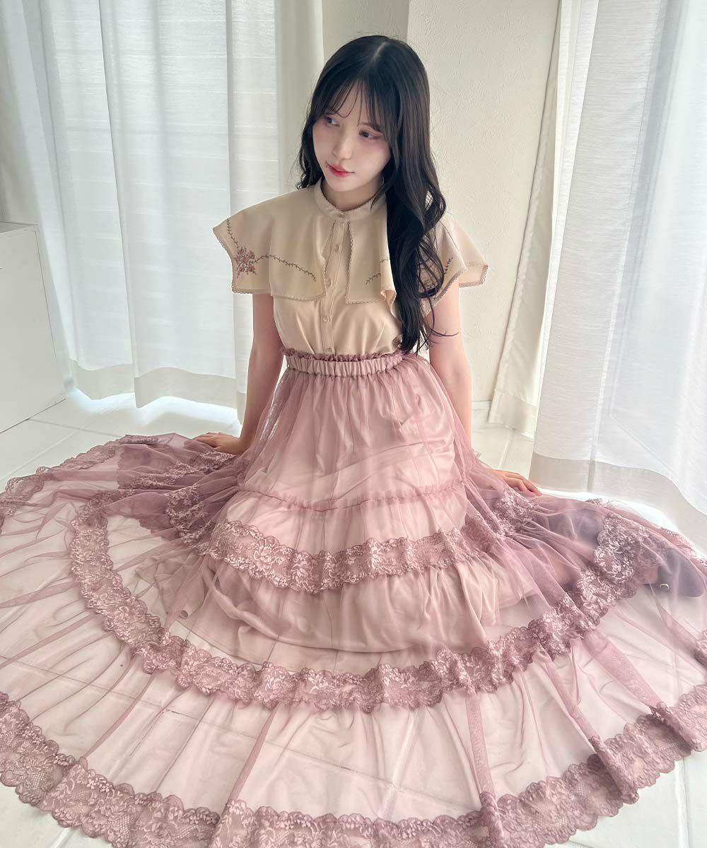 pink beige / 157cm