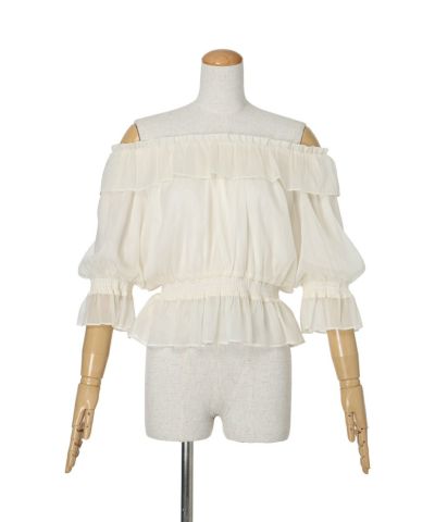 Off-the-shoulder (ivory)