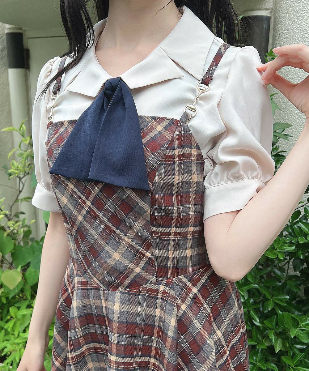 brown×gray / 157cm