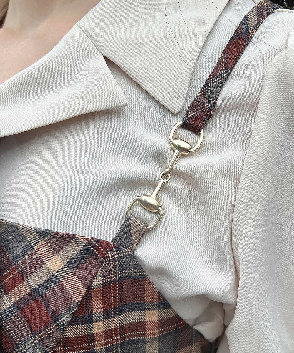brown×gray / 157cm