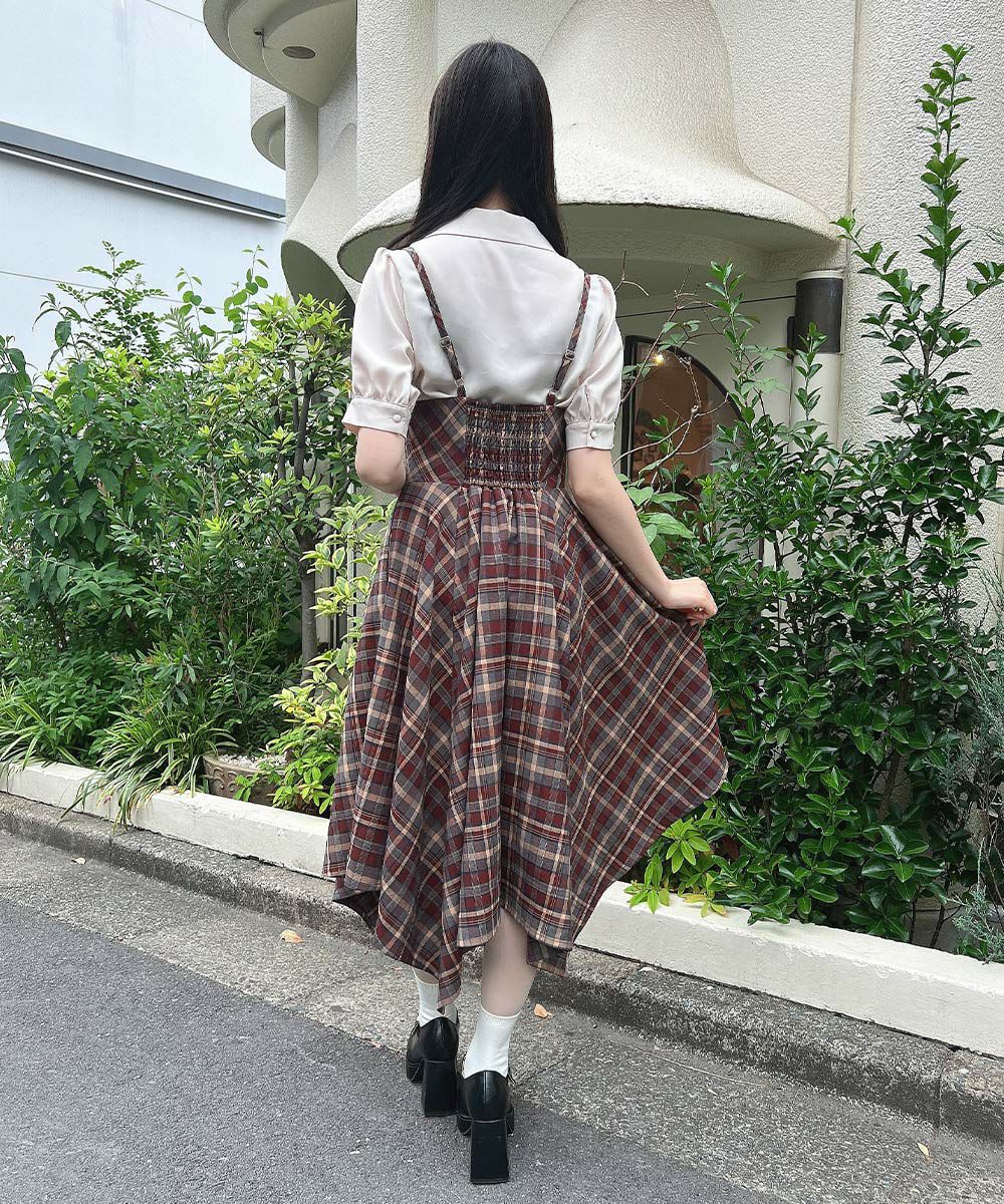 brown×gray / 157cm