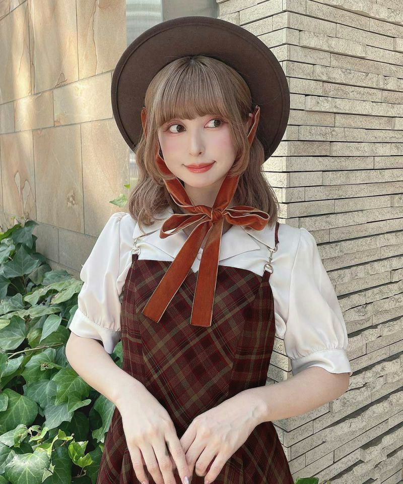 bordeaux×beige / 152cm