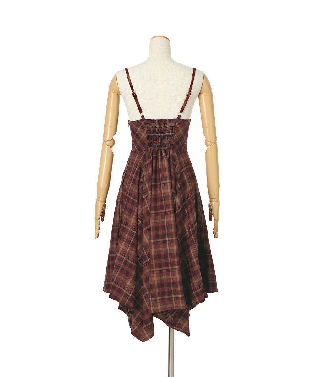 バック (bordeaux×beige)