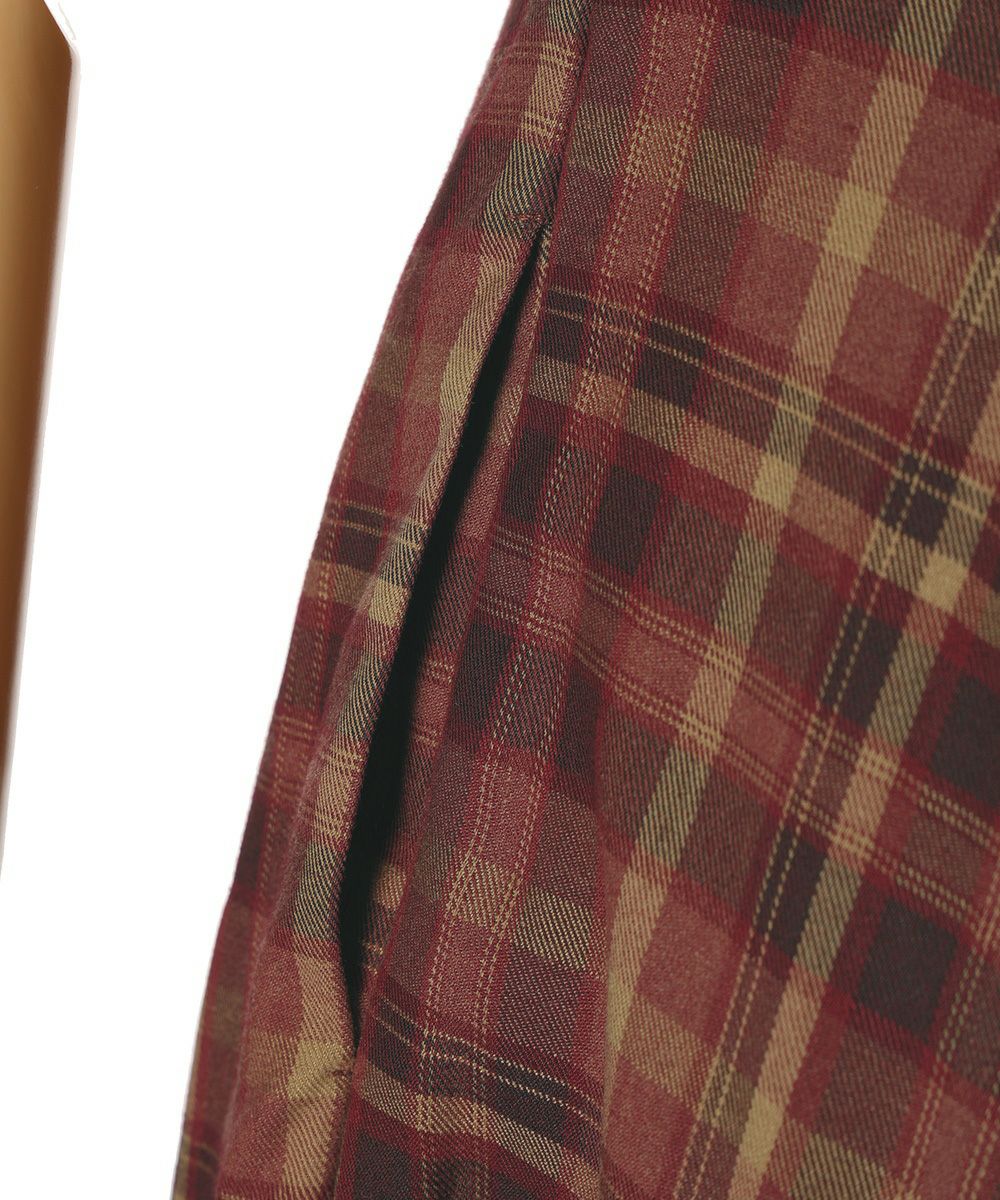 ポケット (bordeaux×beige)