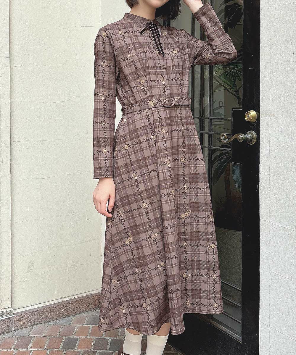 brown×yellow / 165cm / ケープを外した状態