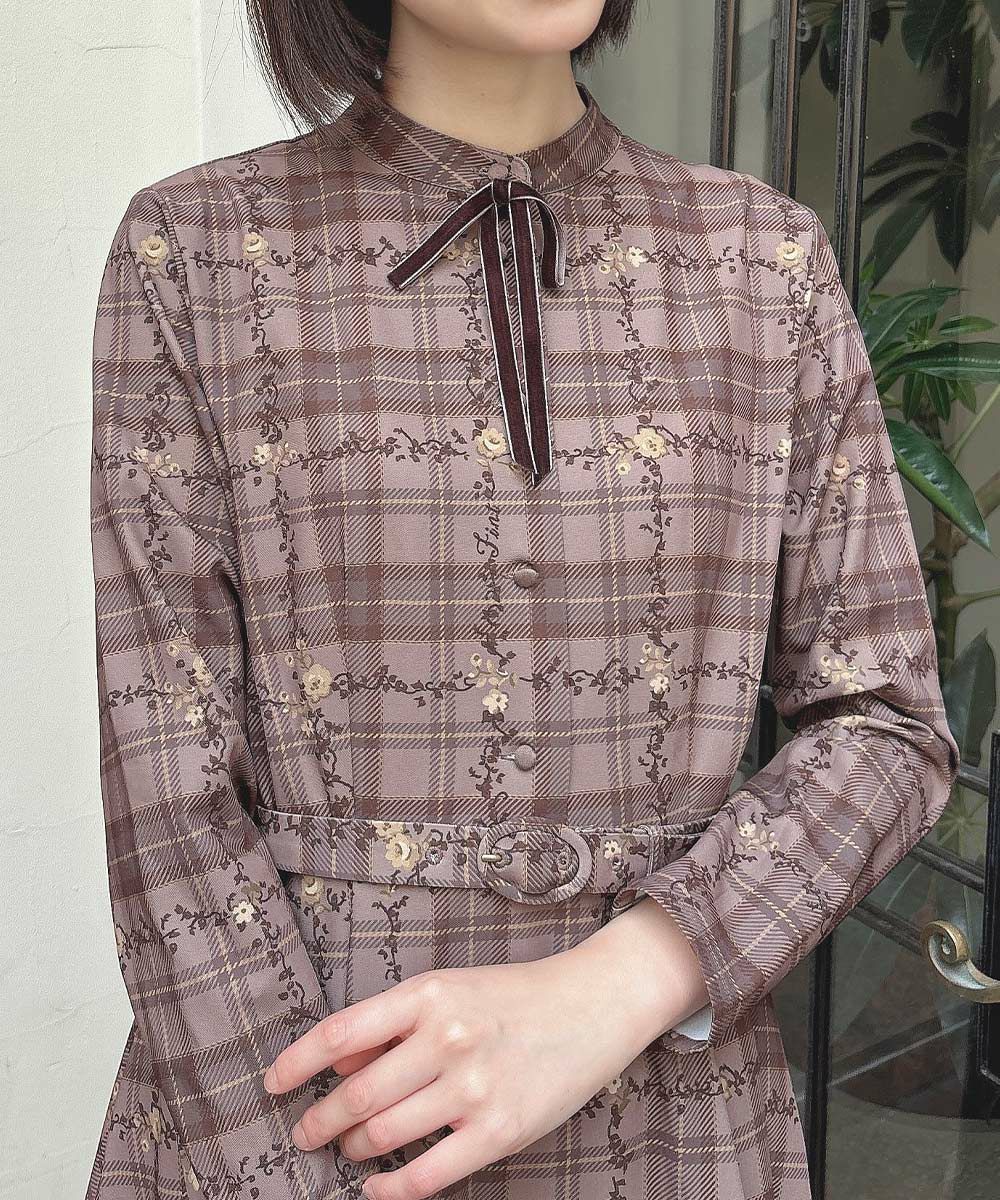 brown×yellow / 165cm / ケープを外した状態