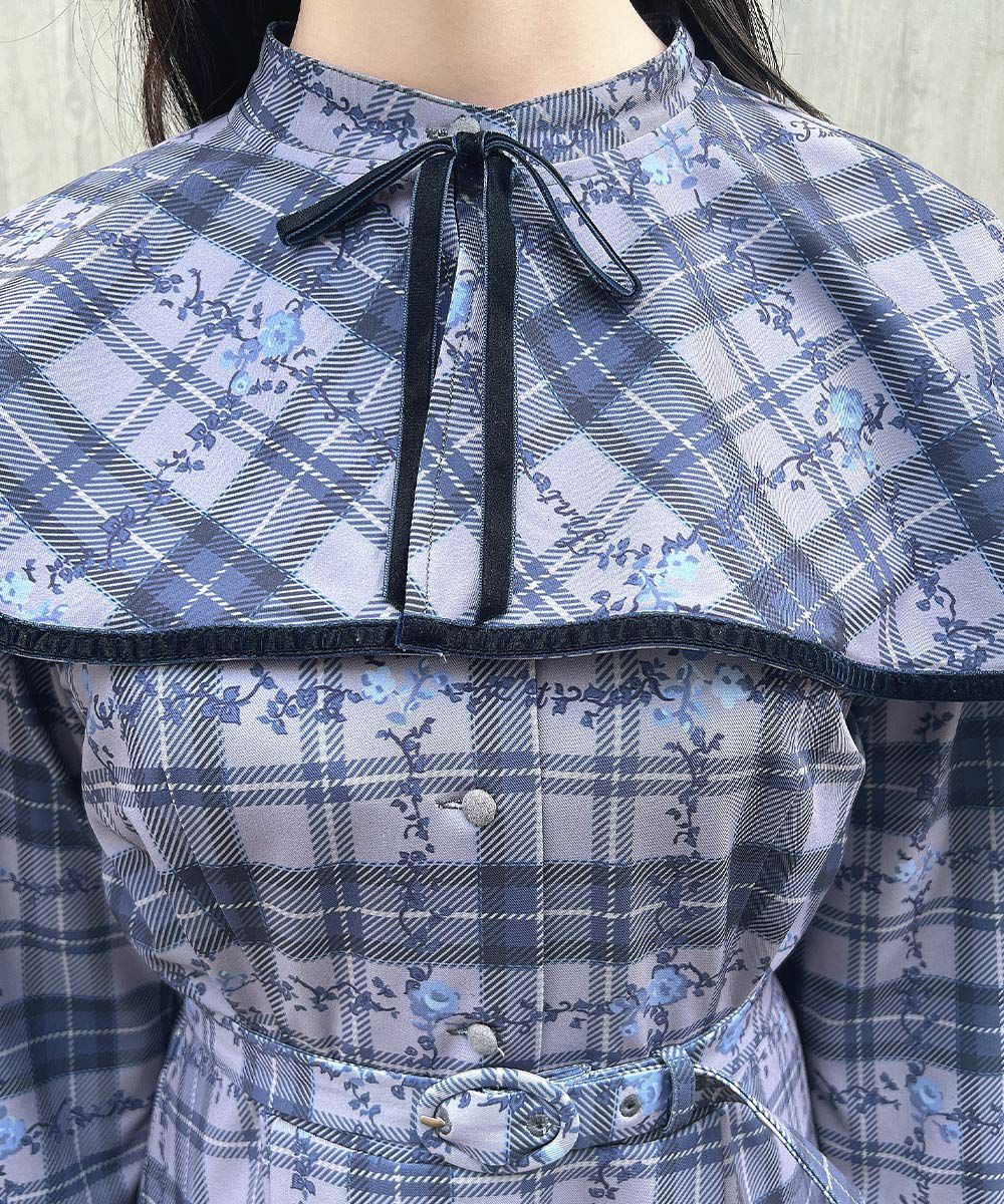 gray×navy / 157cm