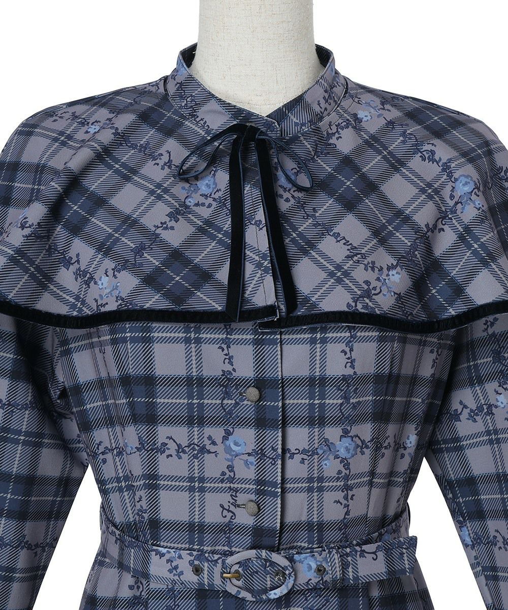 フロントアップ (gray×navy)