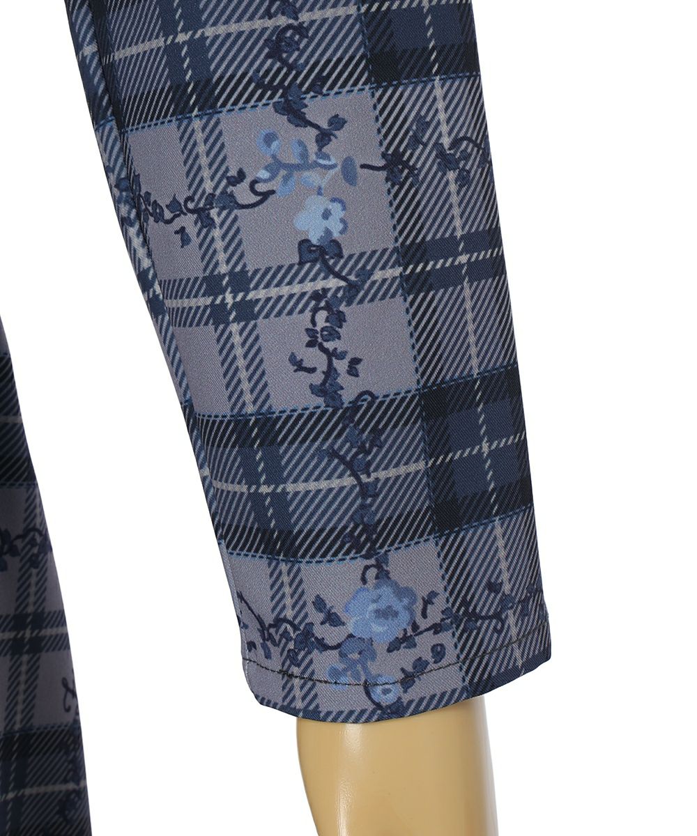 袖元 (gray×navy)