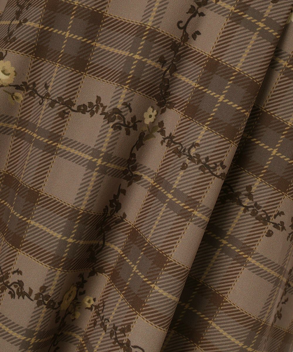 生地アップ (brown×yellow)