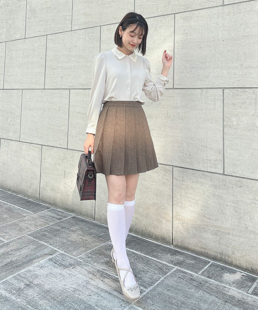 brown / 165cm / スカートのみの状態