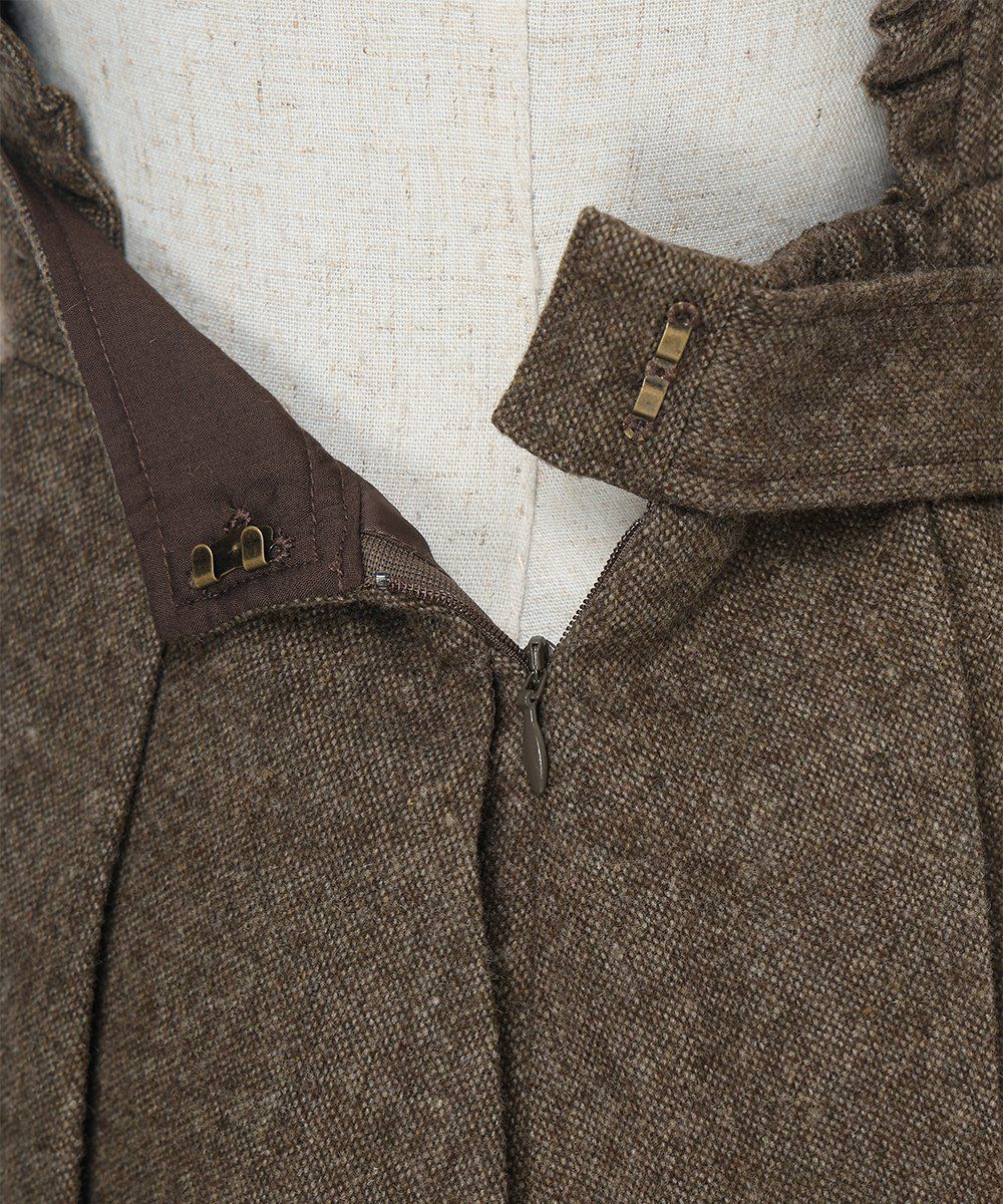 サイドファスナー (brown)