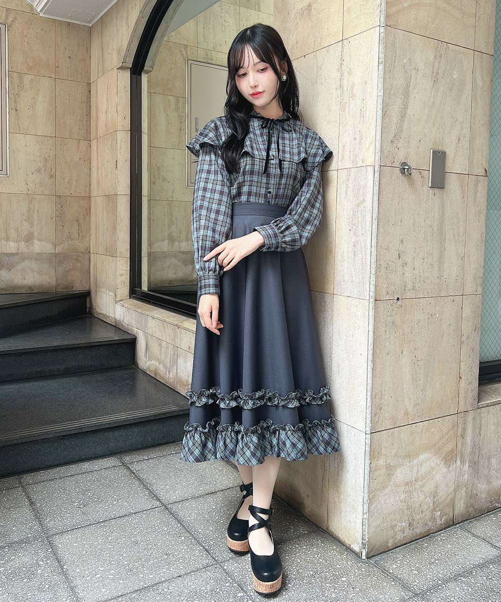 navy×blue / 157cm