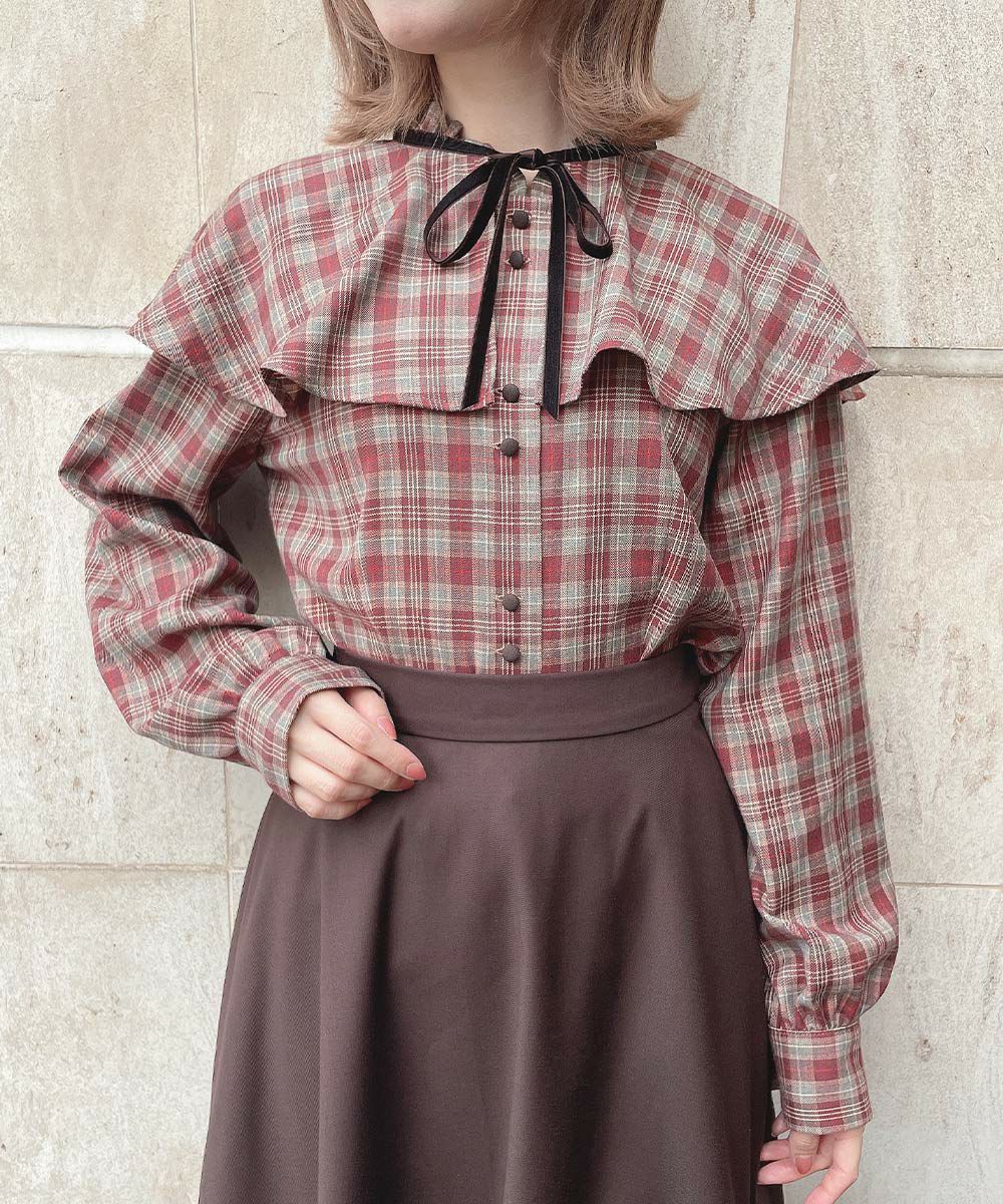 brown×red / 152cm