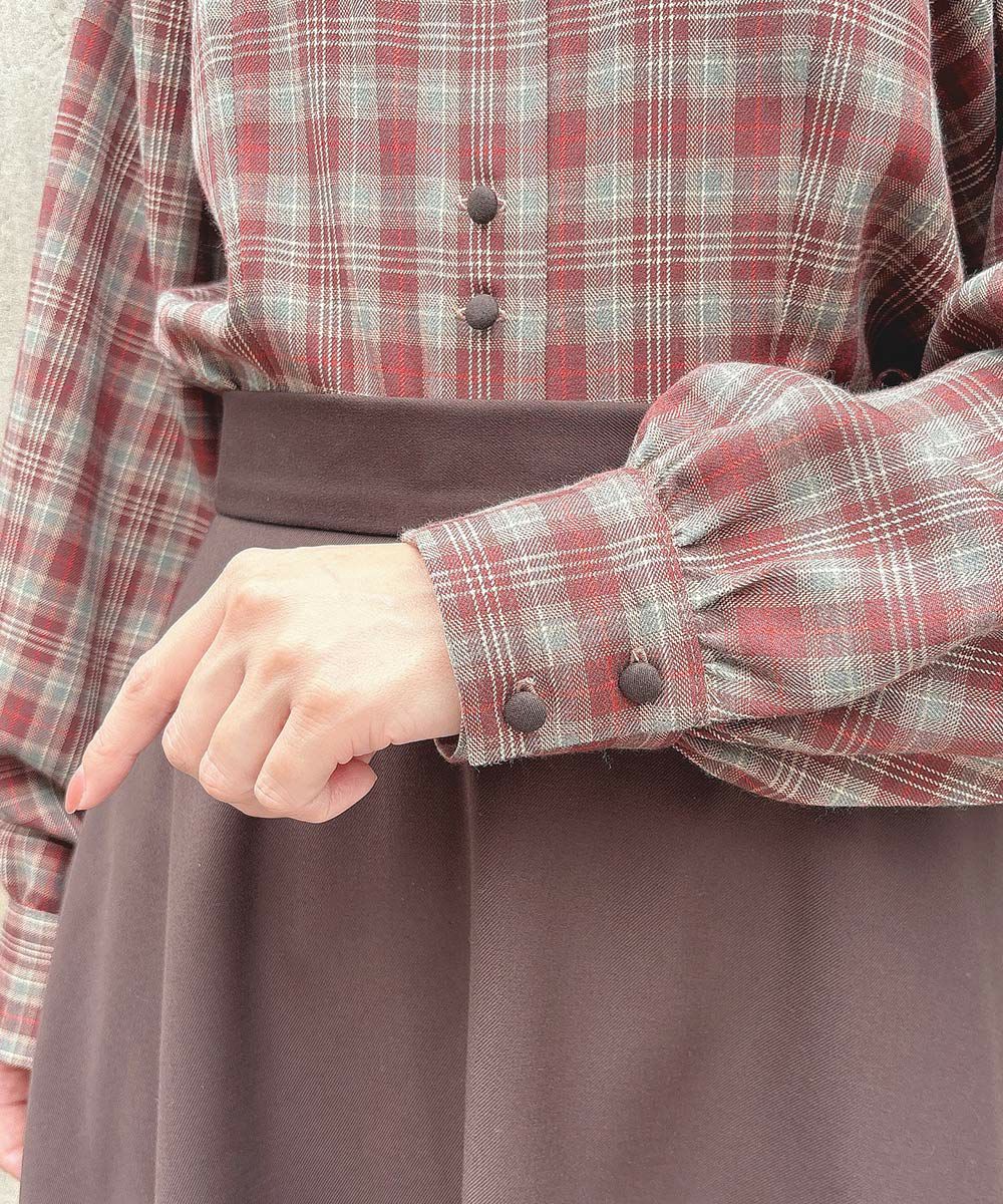 brown×red / 152cm
