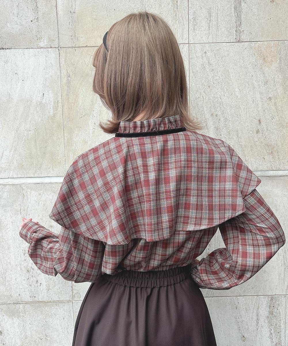 brown×red / 152cm