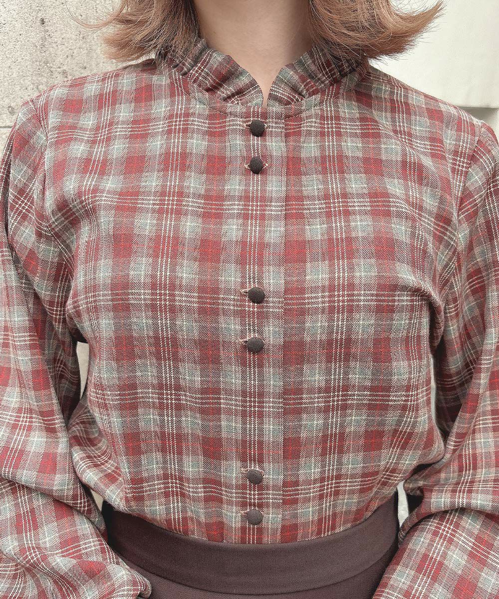 brown×red / 152cm / ケープを外した状態